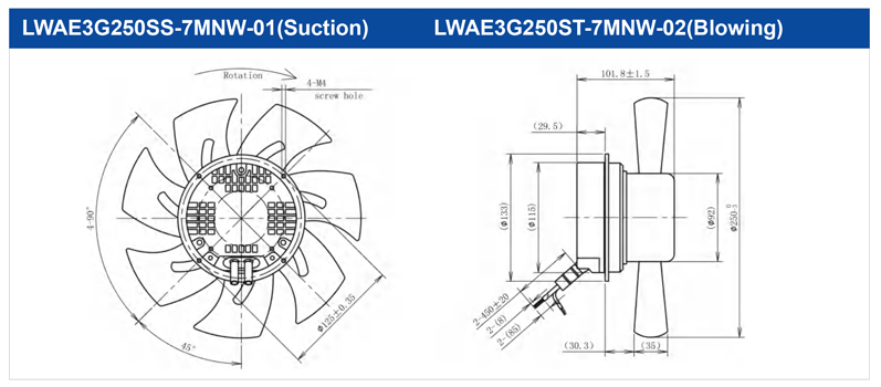 LWAE3G250SS-7MNW-01 - чертеж