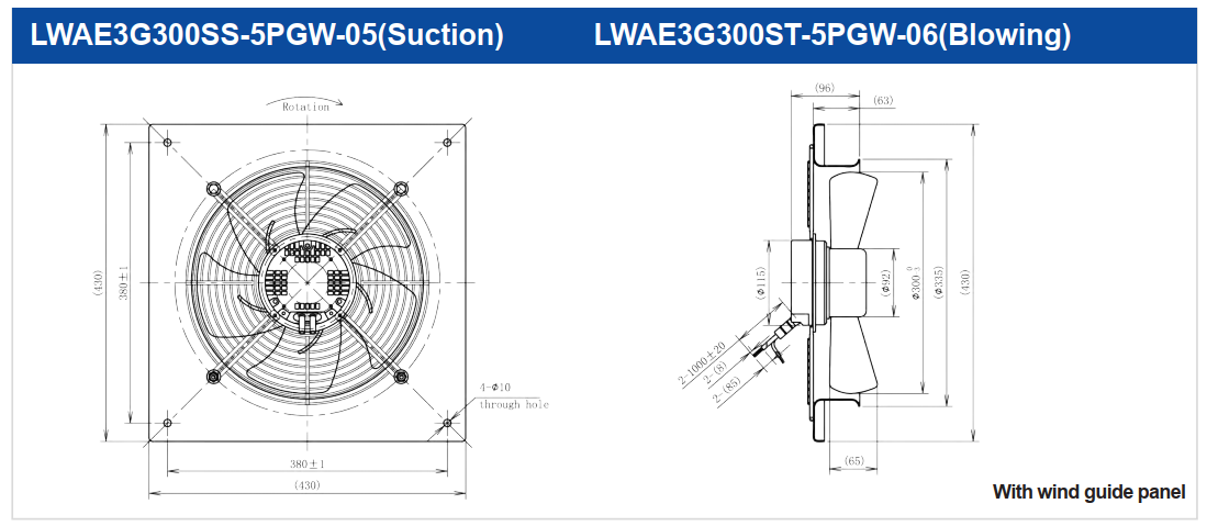 LWAE3G300ST-5PGW-06 - чертеж