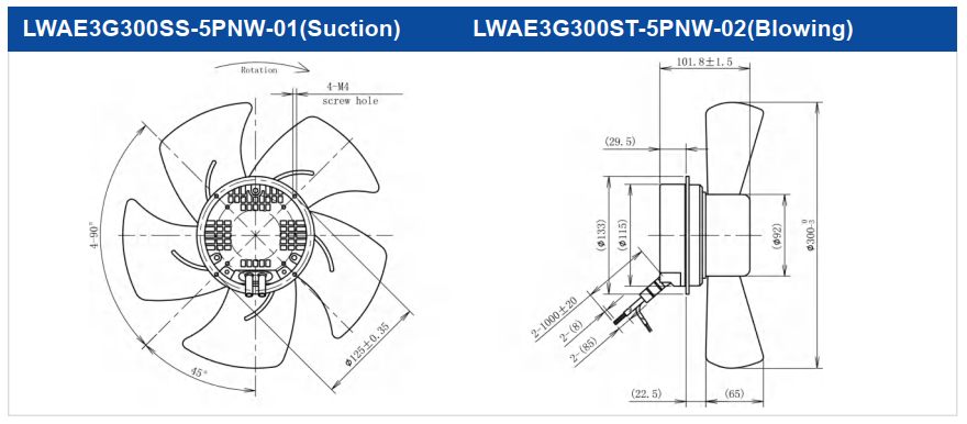 LWAE3G300ST-5PNW-02 - чертеж