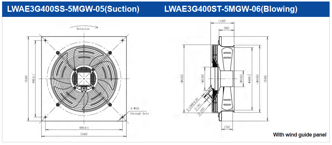LWAE3G400SS-5MGW-05 - чертеж