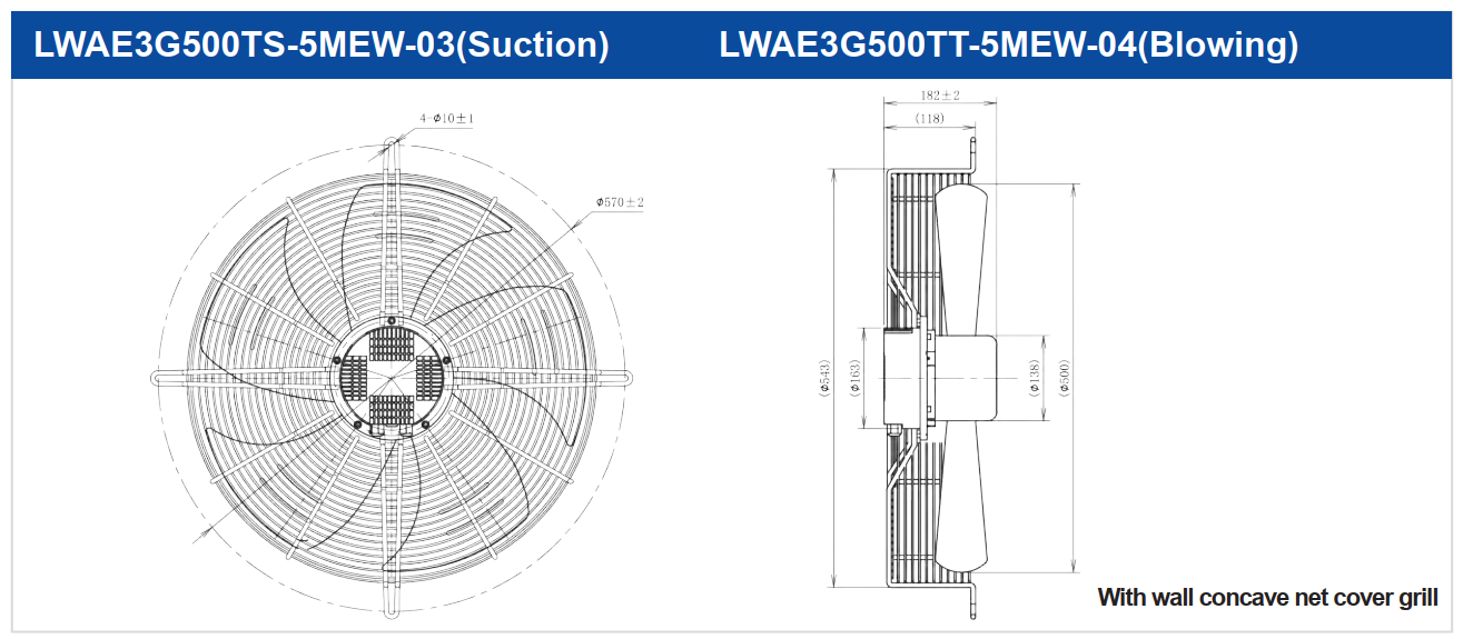 LWAE3G500TS-5MEW-03 - чертеж