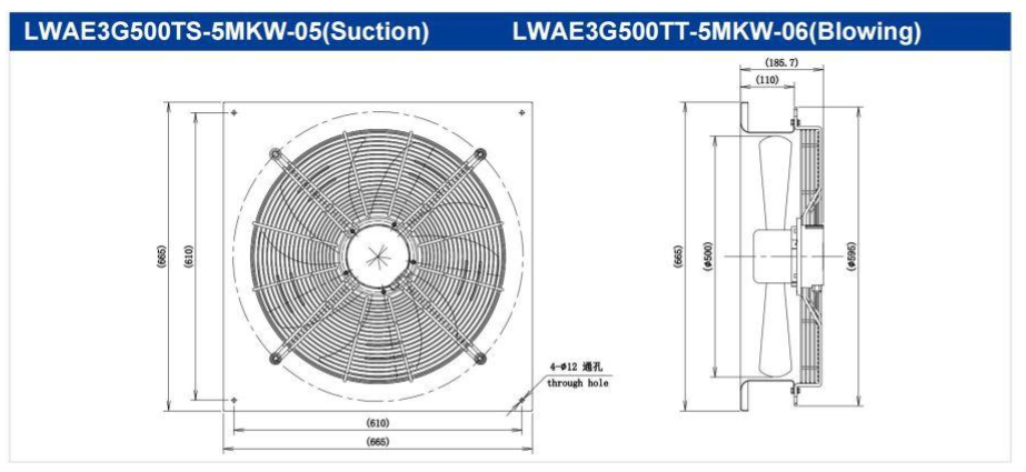 LWAE3G500TT-5MKW-06 - чертеж