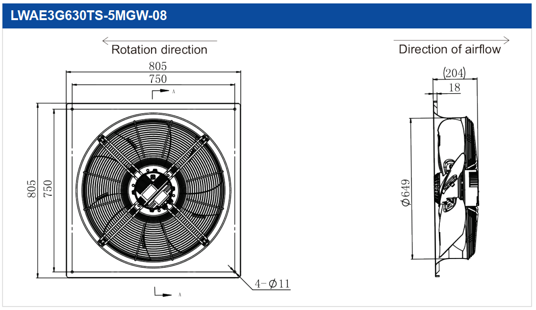 LWAE3G630TS-5MGW-08 - чертеж