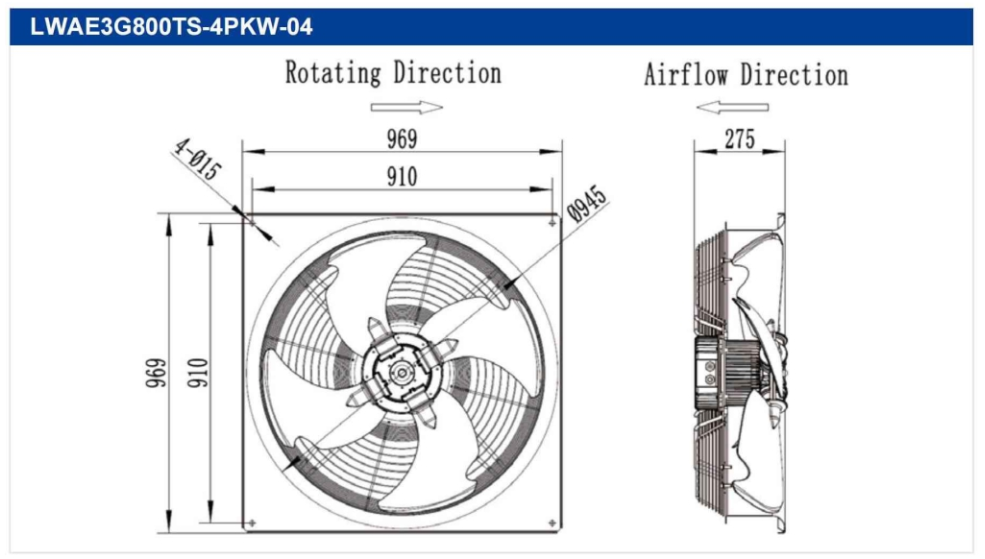 LWAE3G800TS-4PKW-04 - чертеж