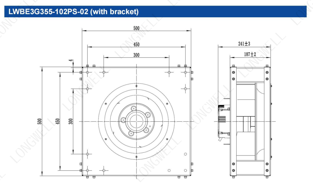 Чертеж LWBE3G355-102PS-02