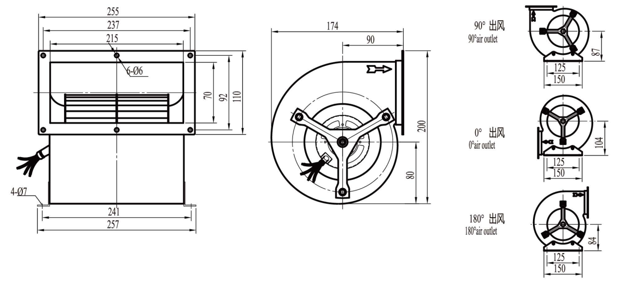 Чертеж QS4DC133A/072/I